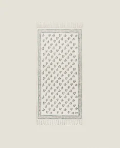 Decorative*ZARA Home Block Print Rug Multicolored