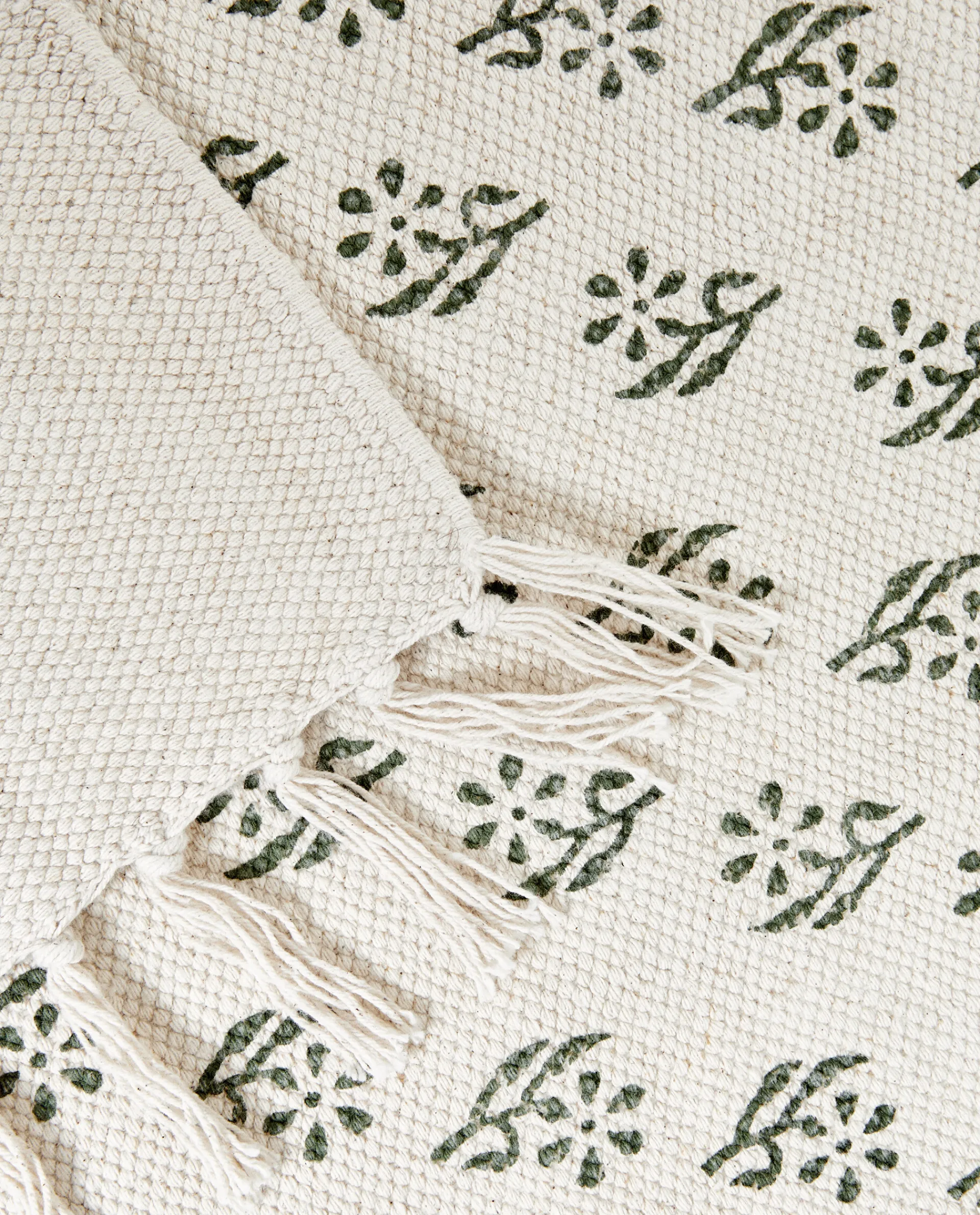 Decorative*ZARA Home Block Print Rug Multicolored