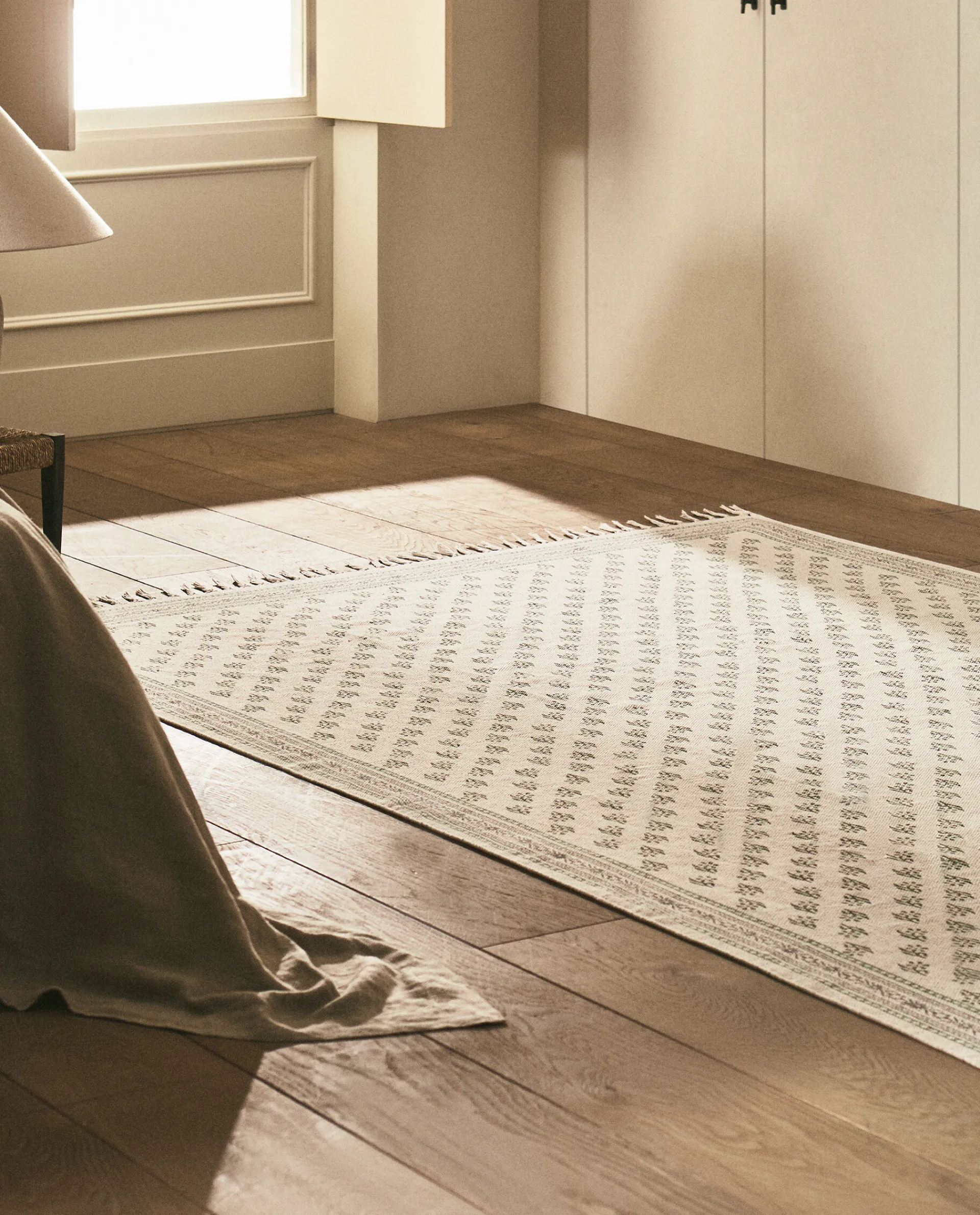 Decorative*ZARA Home Block Print Rug Multicolored