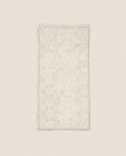 Decorative*ZARA Home Block Print Rug Multicolored