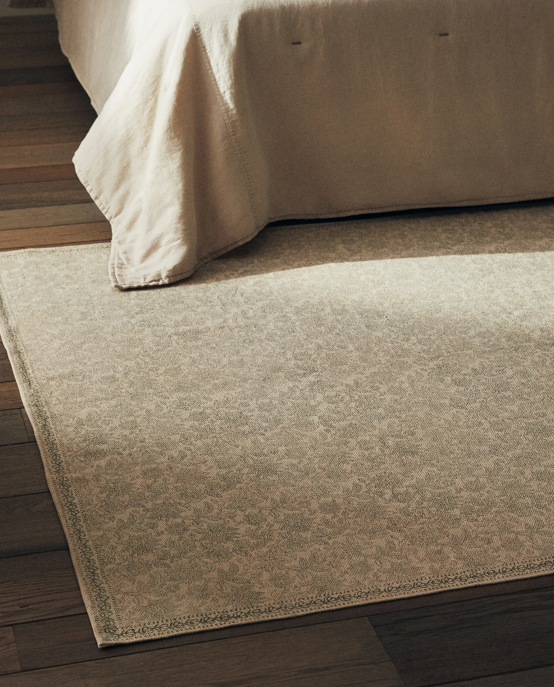 Decorative*ZARA Home Block Print Rug Multicolored