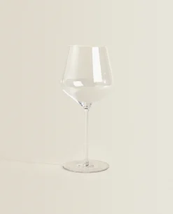 Glasses And Flutes*ZARA Home Blown Crystalline Wine Glass Transparent