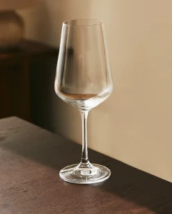 Glasses And Flutes*ZARA Home Bohemia Crystal Plain Glass Transparent