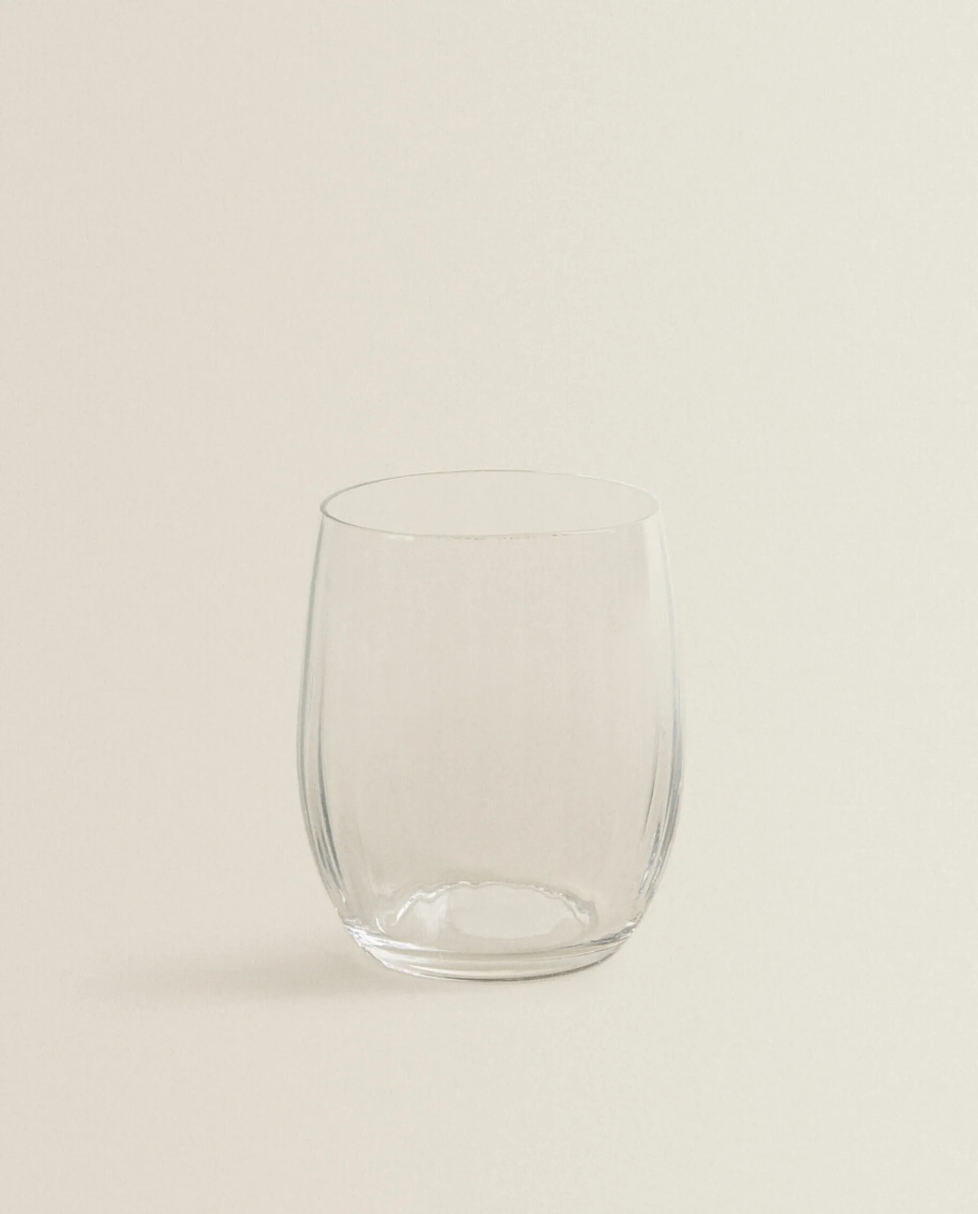 Tumblers*ZARA Home Bohemia Crystal Tumbler With Lines Transparent