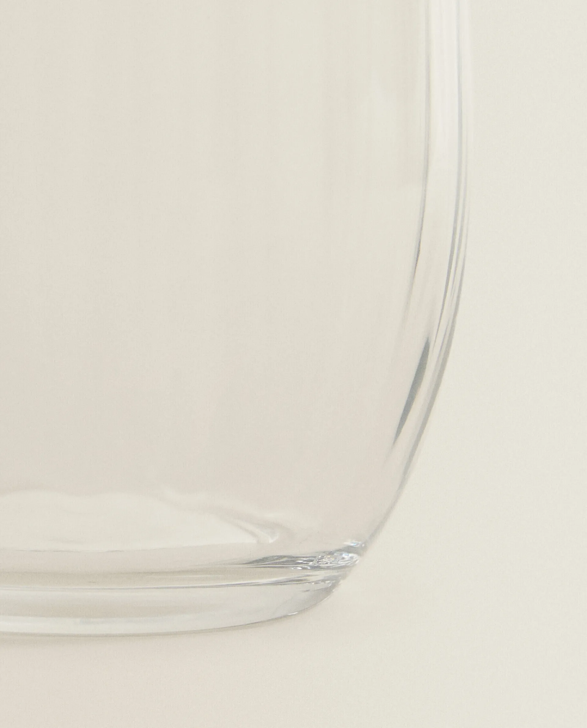 Tumblers*ZARA Home Bohemia Crystal Tumbler With Lines Transparent