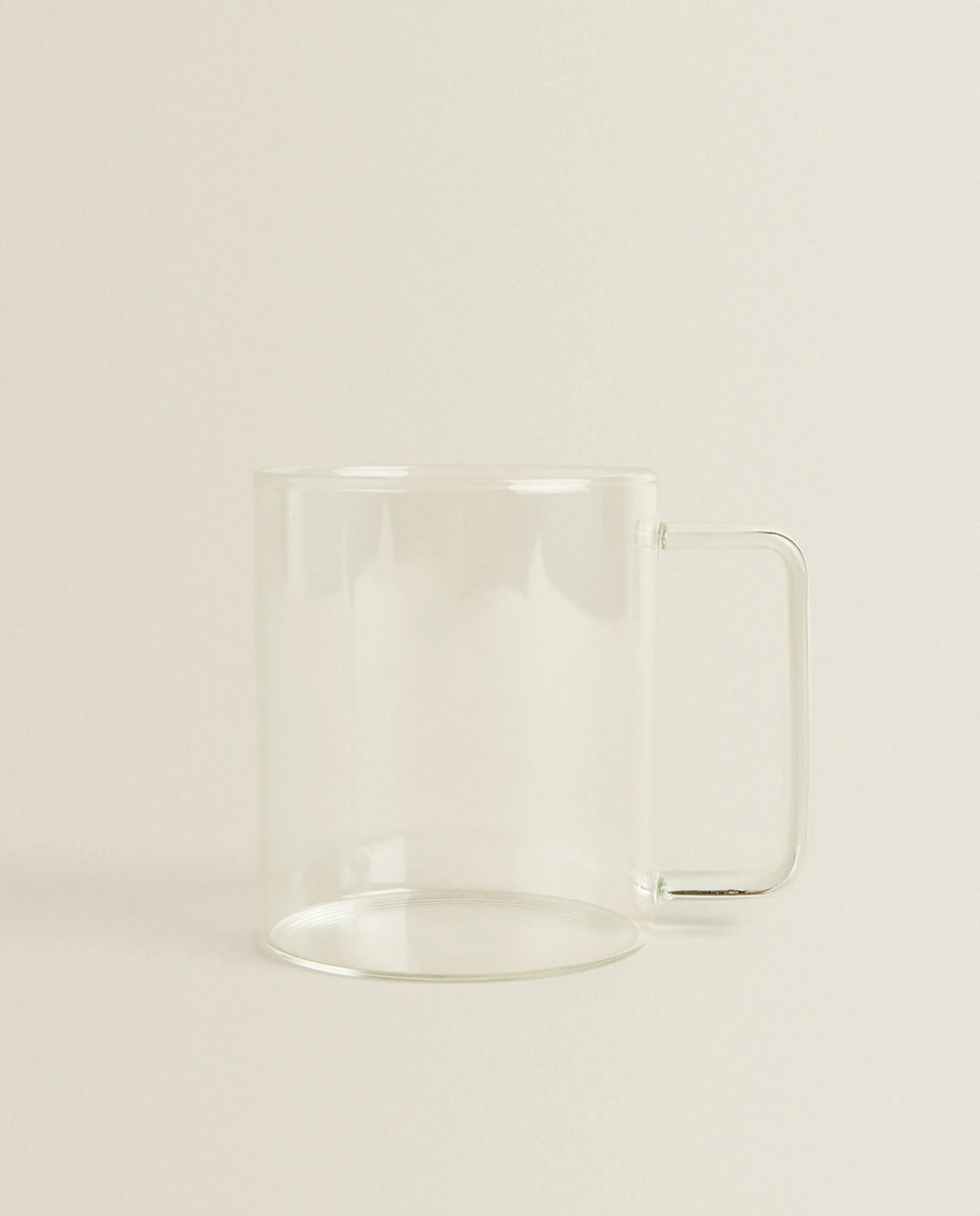 Mugs*ZARA Home Borosilicate Glass Mug Transparent
