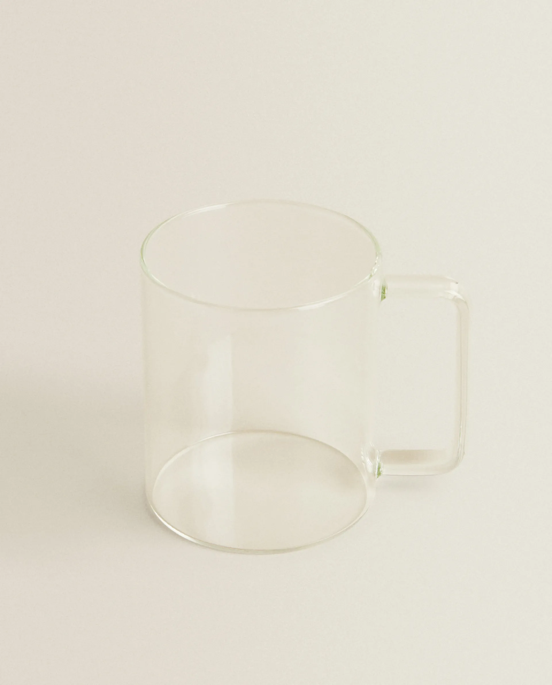 Mugs*ZARA Home Borosilicate Glass Mug Transparent