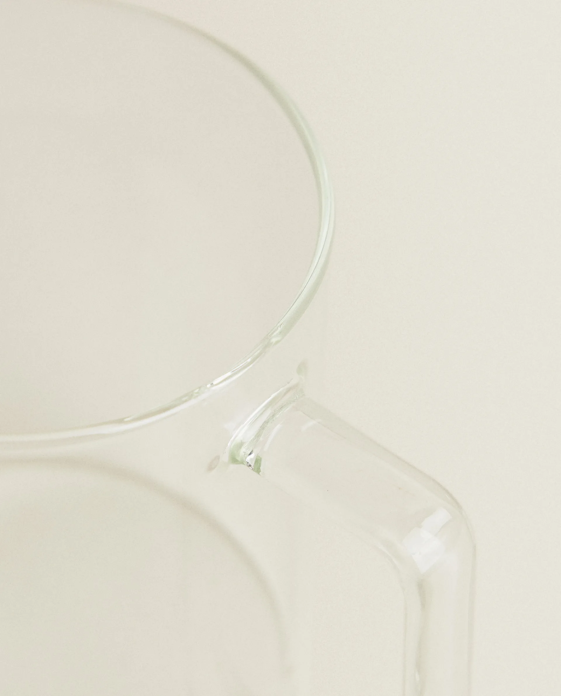 Mugs*ZARA Home Borosilicate Glass Mug Transparent