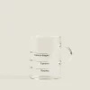 Mugs*ZARA Home Borosilicate Glass Mug With Silk Screen Transparent