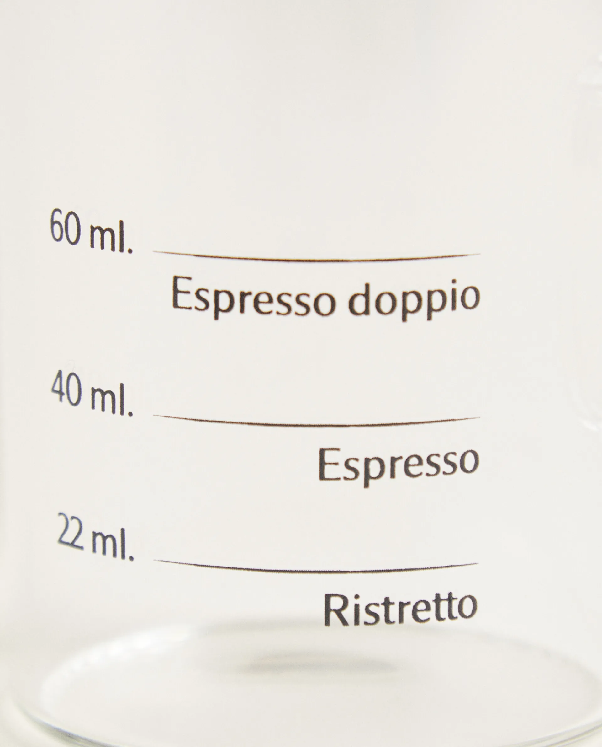 Mugs*ZARA Home Borosilicate Glass Mug With Silk Screen Transparent