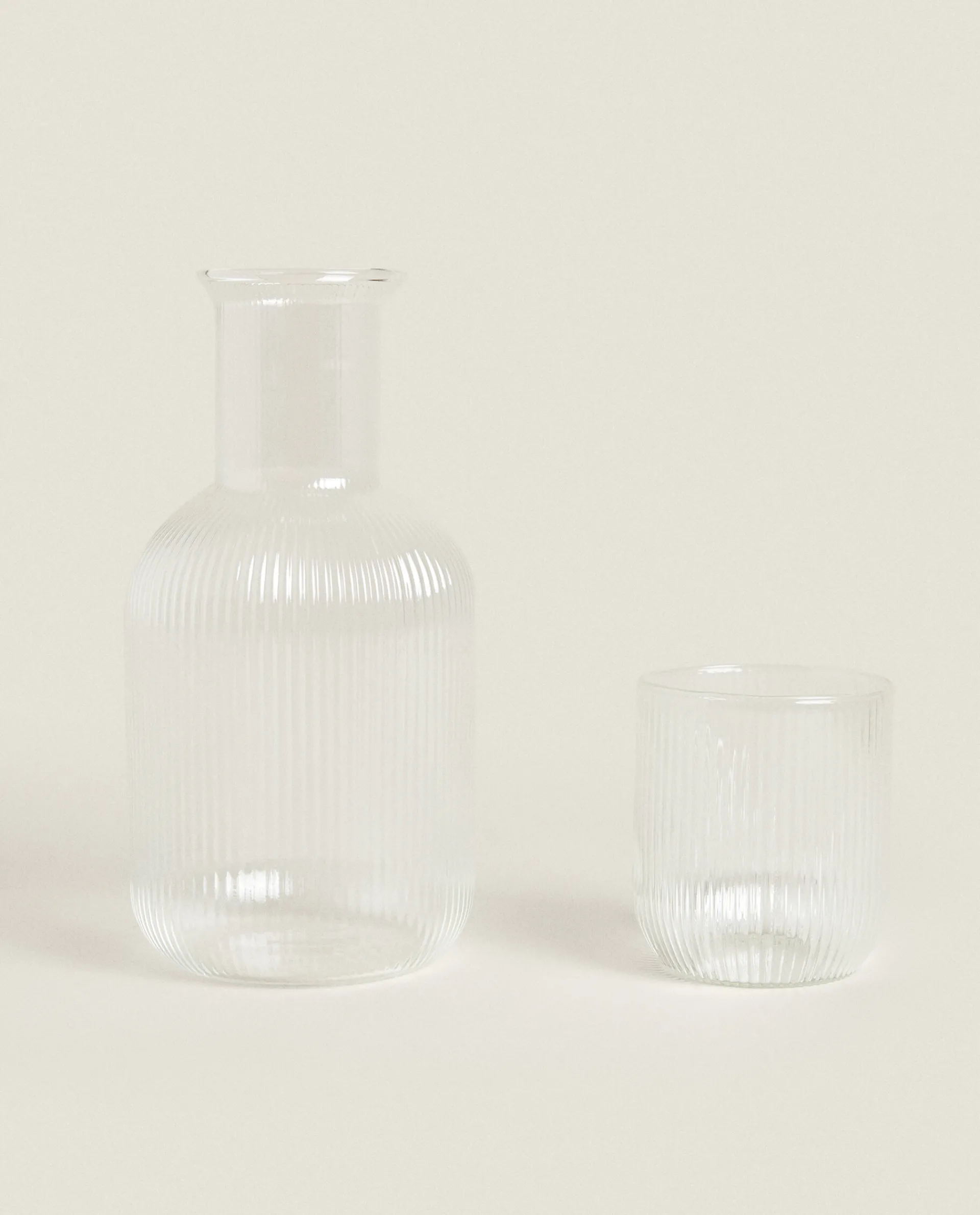 Borosilicate Glass*ZARA Home Borosilicate Glass Night Set Transparent
