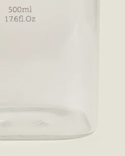 Glasses*ZARA Home Borosilicate Glass Slogan Tumbler Transparent