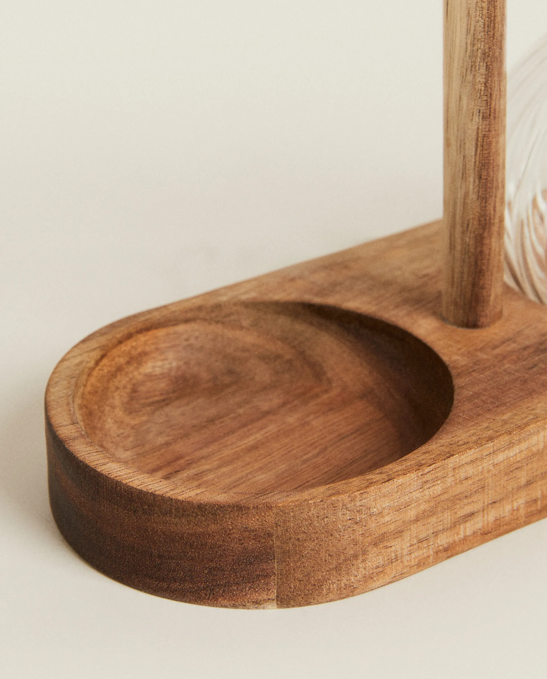 Kitchen Accessories*ZARA Home Bososilicate Glass And Wood Cruet Set Transparent