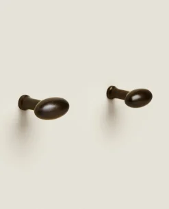 Door Knobs*ZARA Home Brass Door Knob (Pack Of 2) Mustard