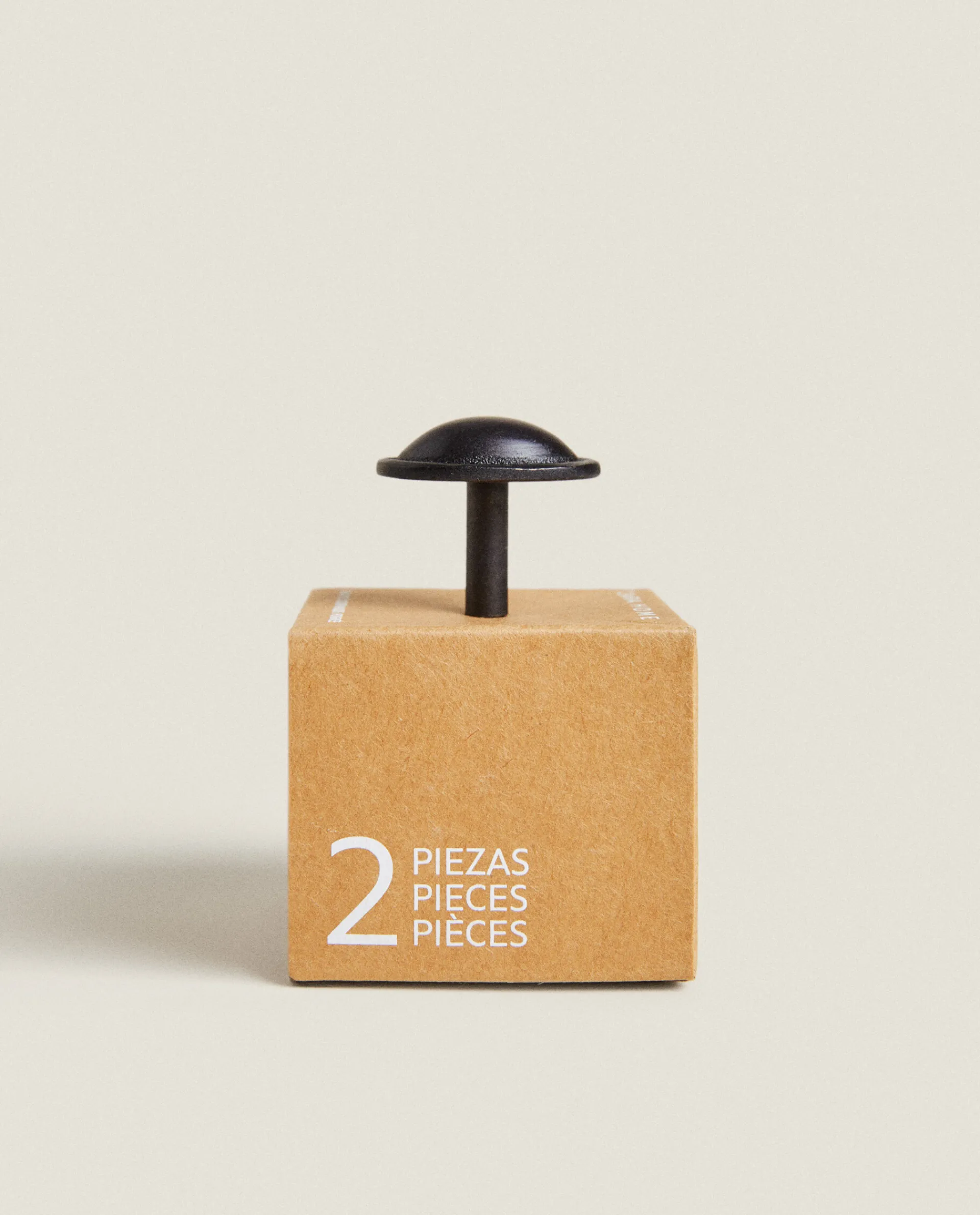 Door Knobs*ZARA Home Brass Door Knob (Pack Of 2) Black