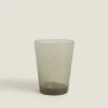 Tumblers*ZARA Home Bubble-Effect Glass Tumbler Turquoise
