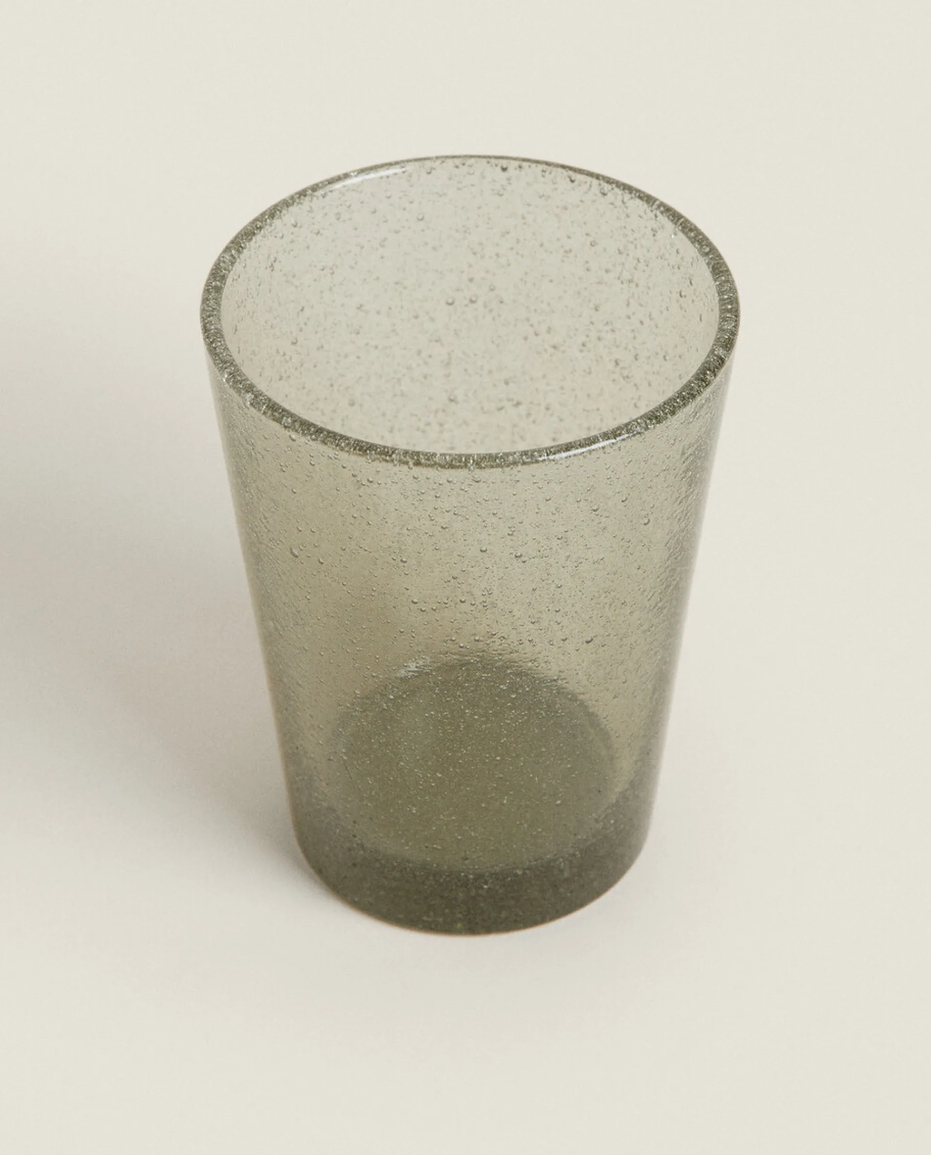 Tumblers*ZARA Home Bubble-Effect Glass Tumbler Turquoise