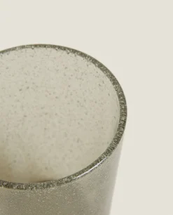 Tumblers*ZARA Home Bubble-Effect Glass Tumbler Turquoise