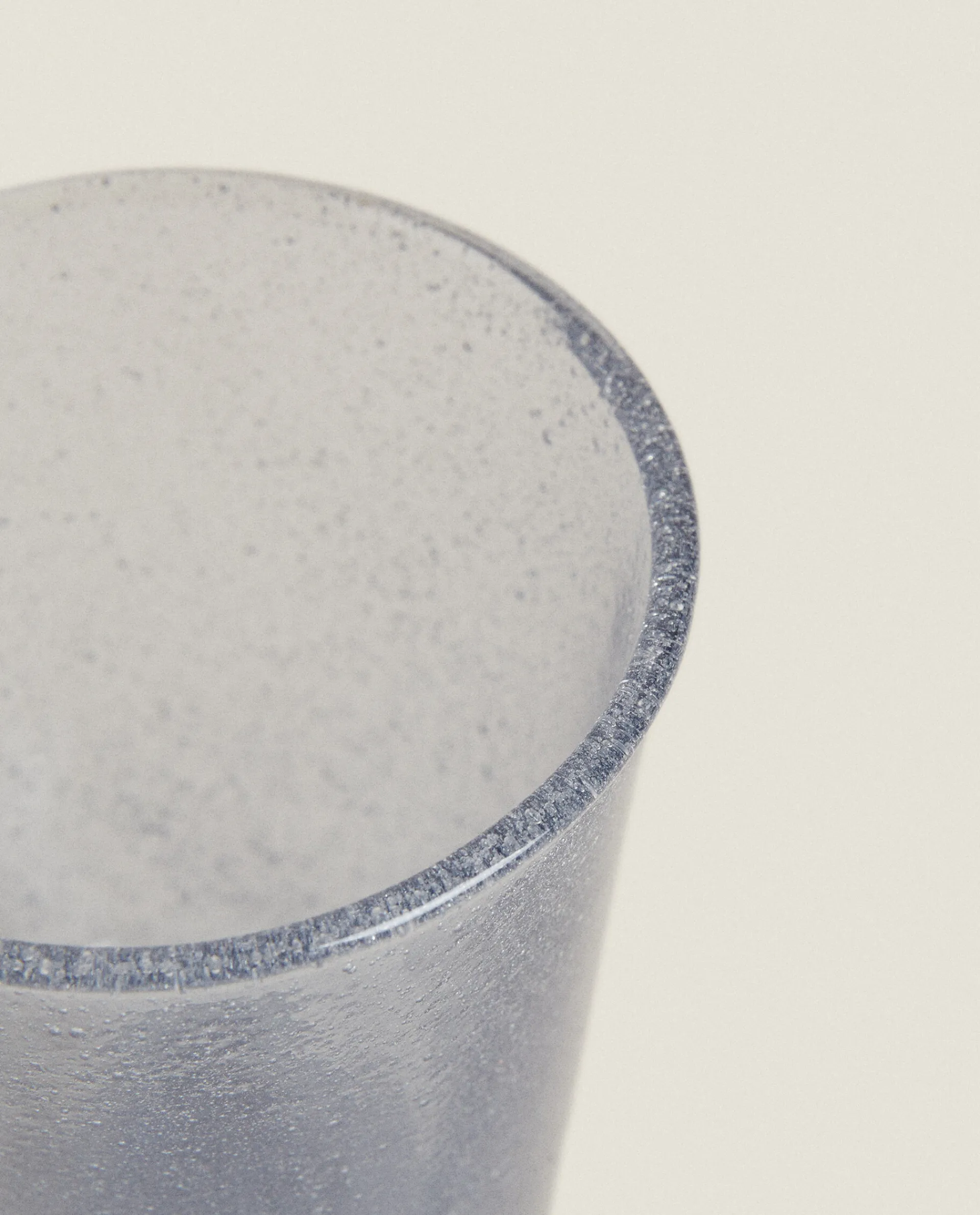 Glasses And Flutes*ZARA Home Bubble-Effect Wine Glass Blue