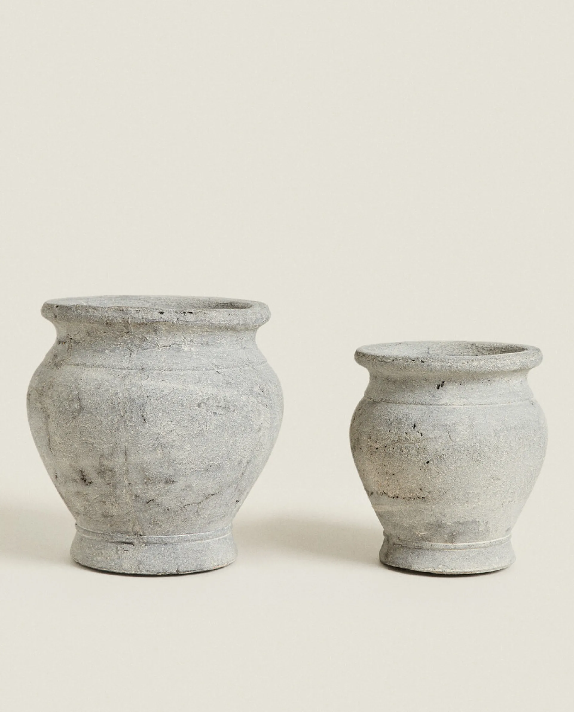 Vases*ZARA Home Ceramic Pot Grey