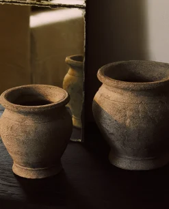 Vases*ZARA Home Ceramic Pot Grey