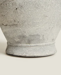 Vases*ZARA Home Ceramic Pot Grey