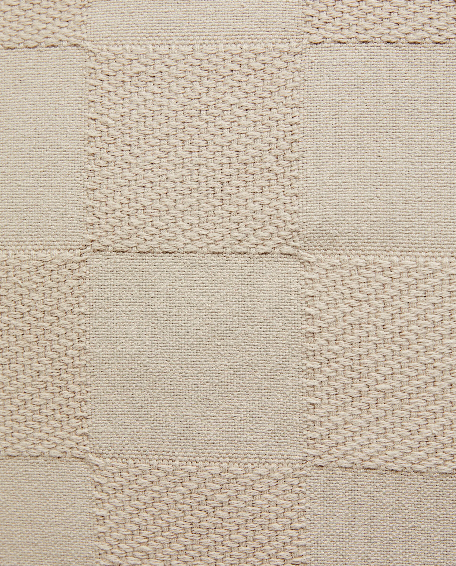 Crib Bedding*ZARA Home Check Cotton Throw Pillow Cover Taupe