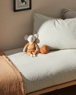 Duvet Covers*ZARA Home Check Duvet Cover Green