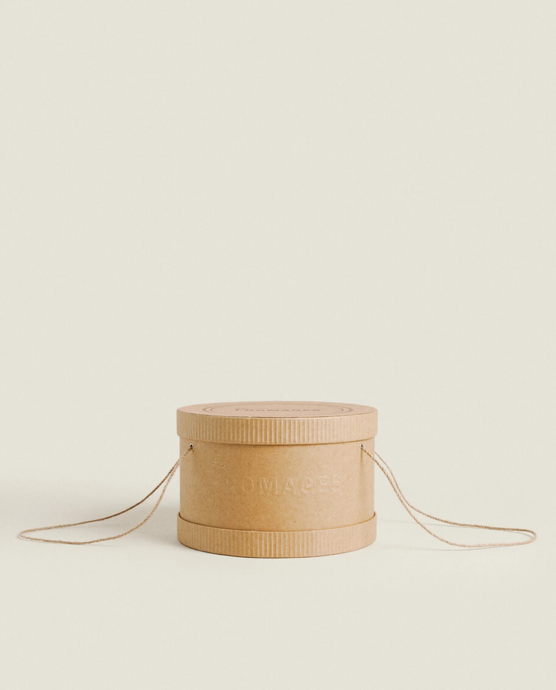 Wine & Cheese Collection*ZARA Home Cheese Gift Box Natural Colour