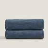 Blankets*ZARA Home Chenille Blanket Blue