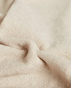 Blankets*ZARA Home Chenille Blanket Natural Colour