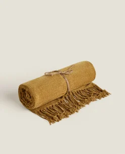 Blankets*ZARA Home Chenille Blanket Pistachio