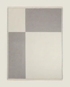Blankets*ZARA Home Chiffon Blanket Grey/Beige