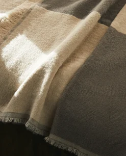 Blankets*ZARA Home Chiffon Blanket Grey/Beige