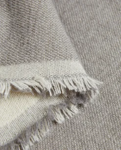 Blankets*ZARA Home Chiffon Blanket Grey/Beige