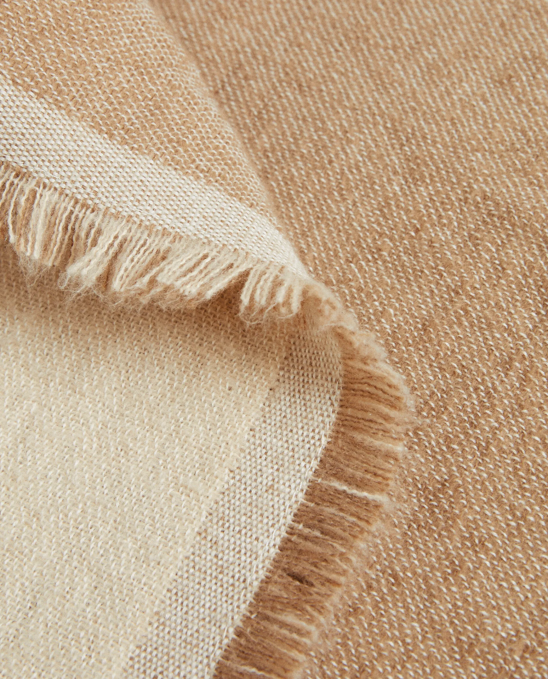 Blankets*ZARA Home Chiffon Blanket Ecru/Beige