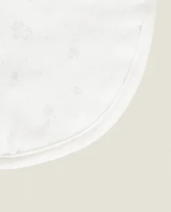 Accessories*ZARA Home Chiffon Clover Bib White