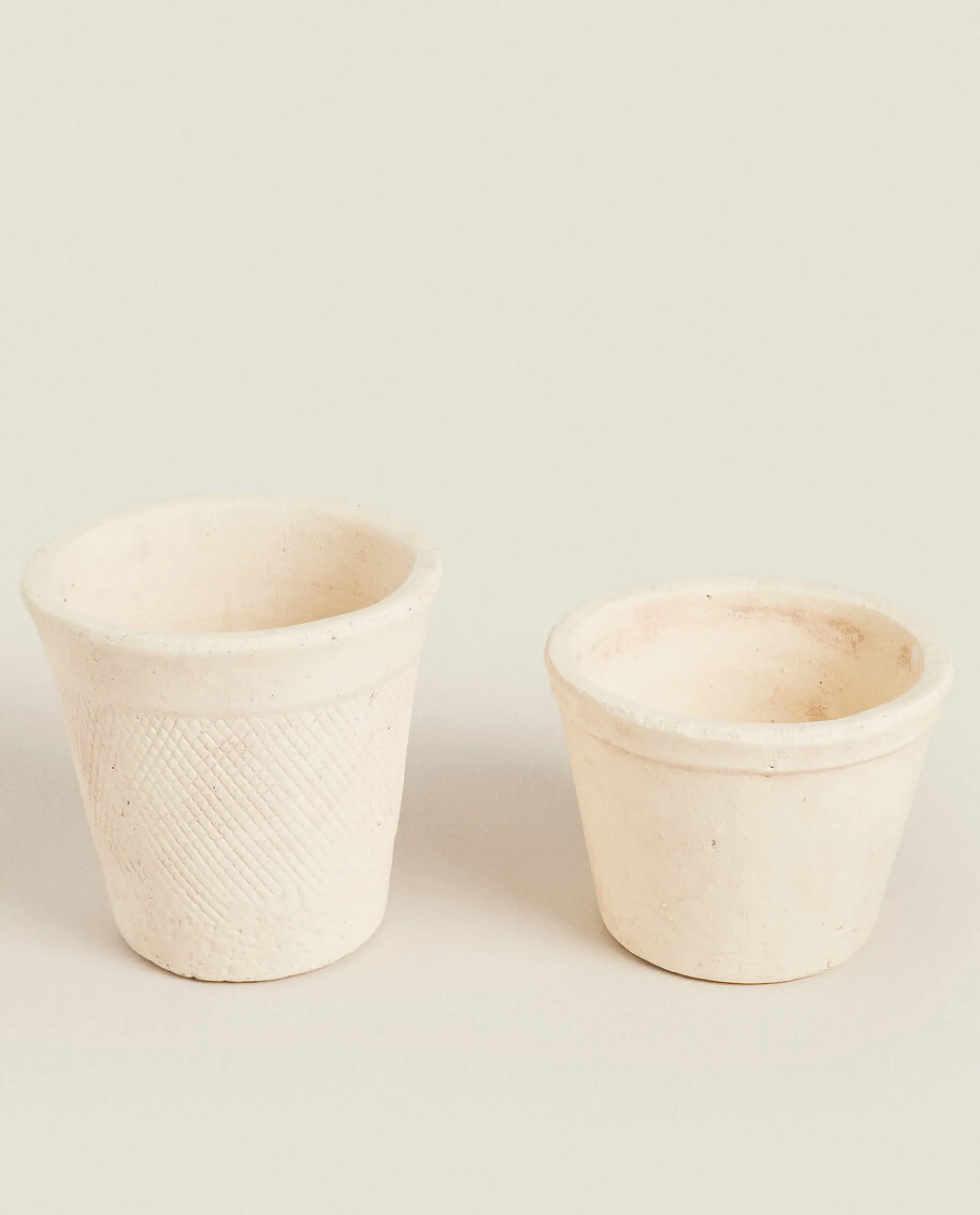 Flowerpots*ZARA Home Clay Flowerpot White