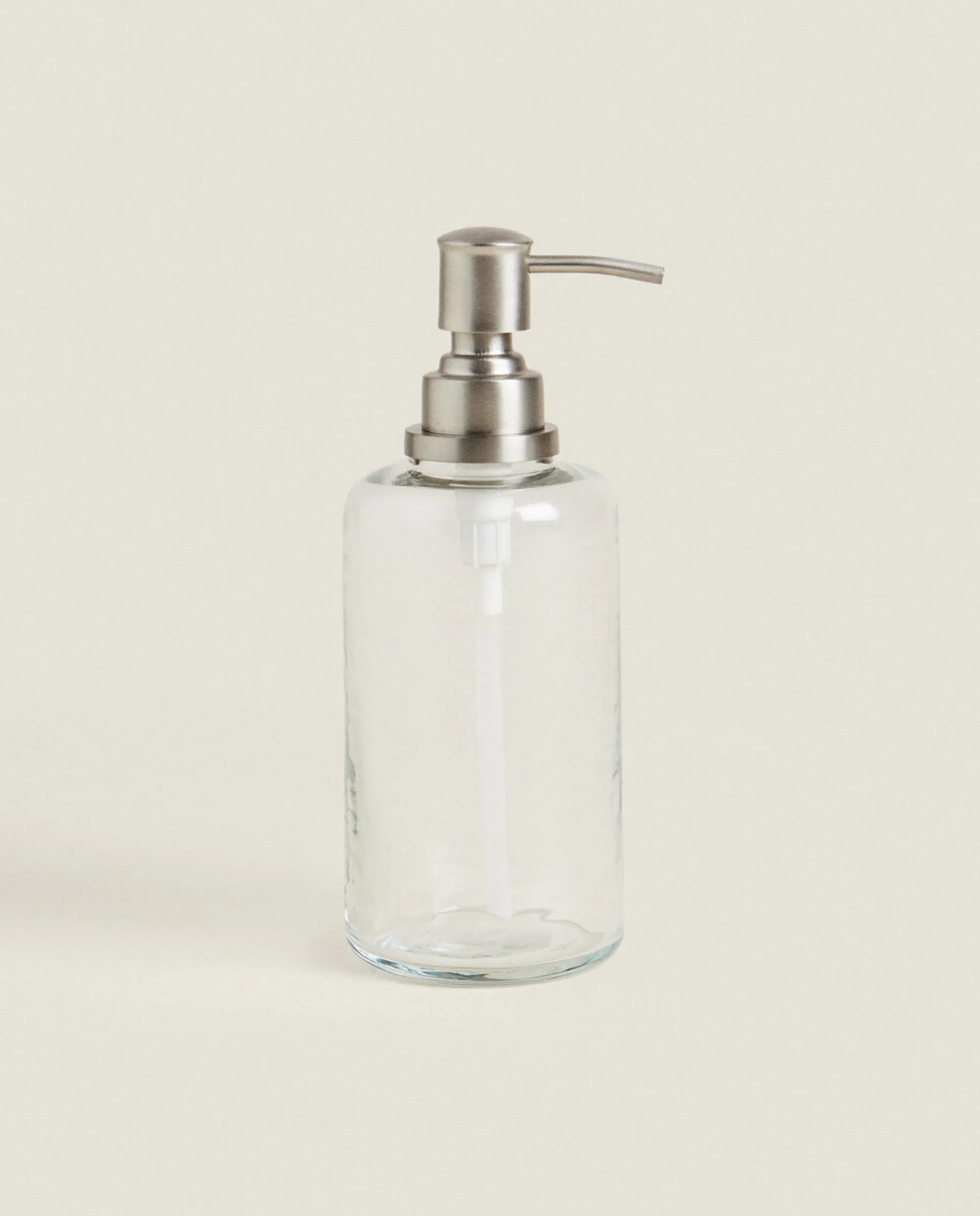 Dispensers*ZARA Home Clear Glass Soap Dispenser Transparent