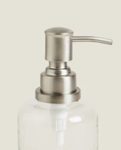 Dispensers*ZARA Home Clear Glass Soap Dispenser Transparent