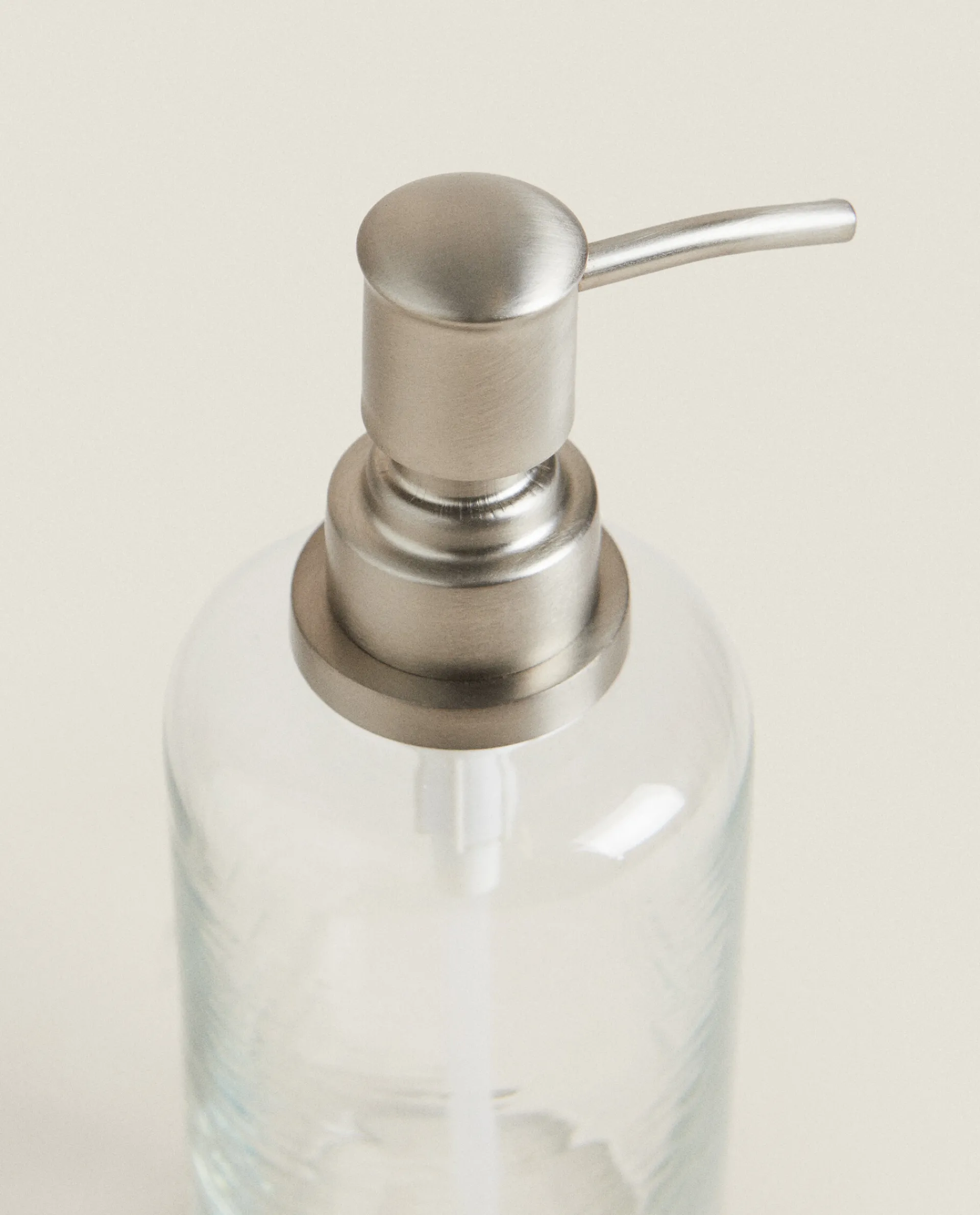 Dispensers*ZARA Home Clear Glass Soap Dispenser Transparent