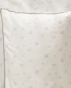 Crib Bedding*ZARA Home Clover Cotton Pillowcase Oyster White