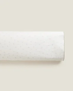 Crib Bedding*ZARA Home Clover Cotton Pillowcase Oyster White