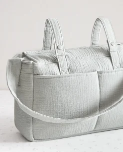 Personalization*ZARA Home Clover Diaper Bag Grey