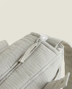 Personalization*ZARA Home Clover Diaper Bag Grey