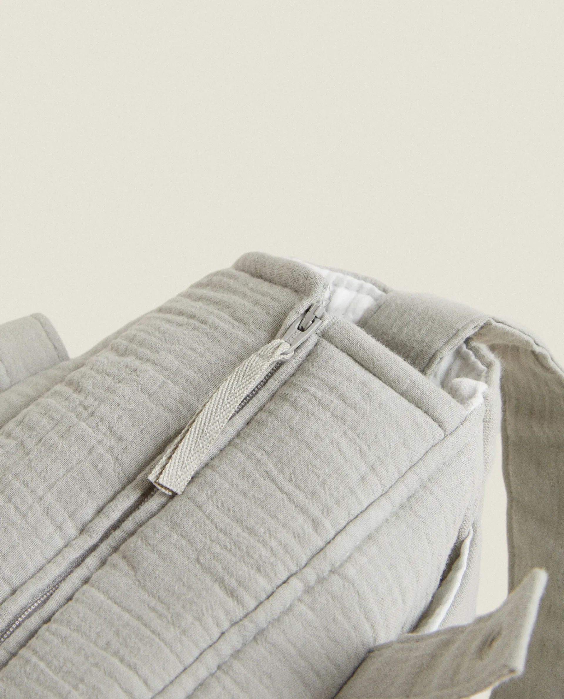 Personalization*ZARA Home Clover Diaper Bag Grey