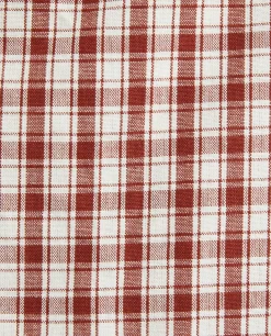 Kitchen Towels, Aprons And Bags*ZARA Home Colored Check Apron Burgundy