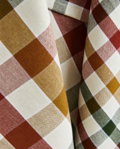 Kitchen Towels, Aprons And Bags*ZARA Home Colored Check Kitchen Towels (Pack Of 2) Green