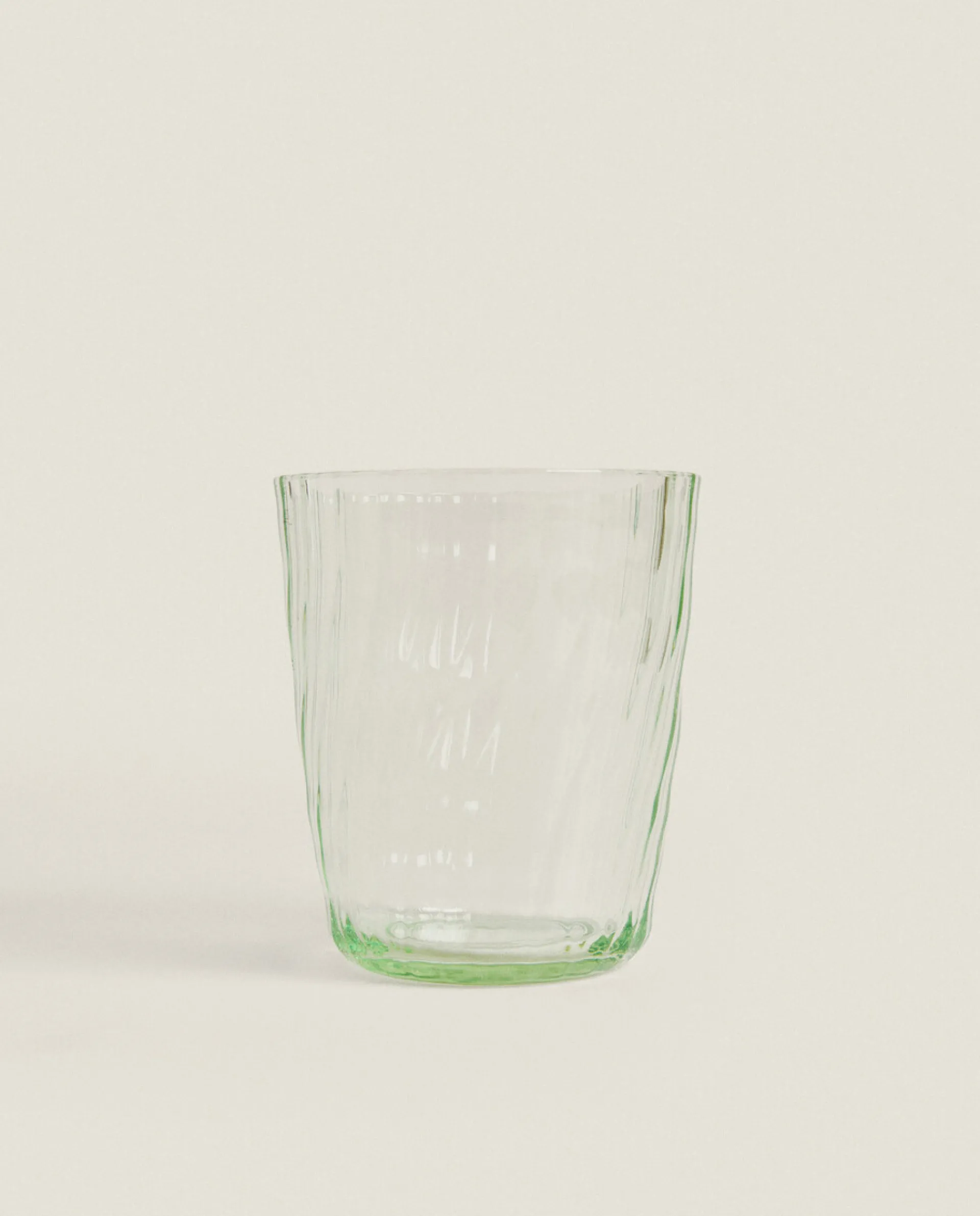 Tumblers*ZARA Home Colored Tumbler With Lines Green