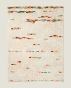 Rugs*ZARA Home Colored Woven Rug Oyster White